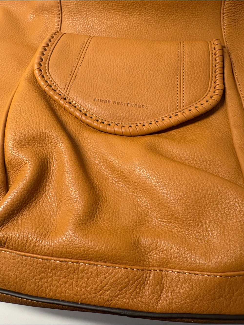 Aimee Kestenberg All For Love Tote Honeycomb color. Napa Leather - Picture 2 of 5